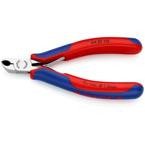 Knipex 64 52 115 Electronics End Cutting Nipper 115mm 1.3mm Grip Handle
